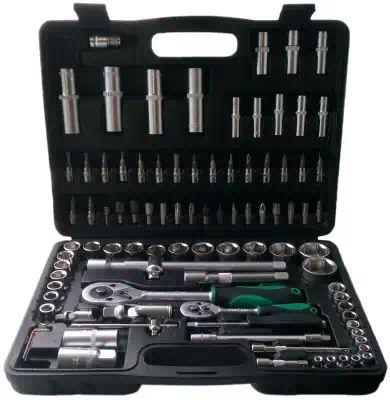 71094 — Набор инструментов сервис ключ (94 предм.) чемодан СЕРВИС КЛЮЧ